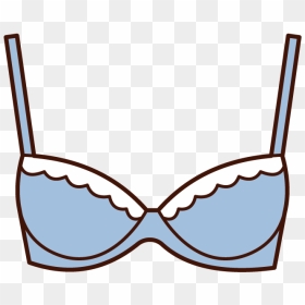 Illustration Of Bra And Women"s Underwear - Brassiere, HD Png Download - hanging bra png