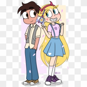 Here We Have Marco Diaz In A Snappy Shirt/vest Pairing - Marco Diaz And Star, HD Png Download - star butterfly png