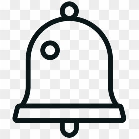 Thin Line Bell Icon, HD Png Download - ring icon png