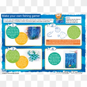 Make A Fishing Game - Circle, HD Png Download - piece of string png