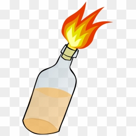 Molotov Cocktail Clipart, HD Png Download - riot png