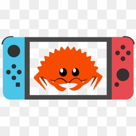 Ferris Rust, HD Png Download - joycon png