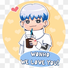 Cartoon, HD Png Download - monsta x png
