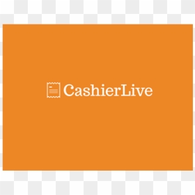 Cashier Live Logo - Amber, HD Png Download - cashier png