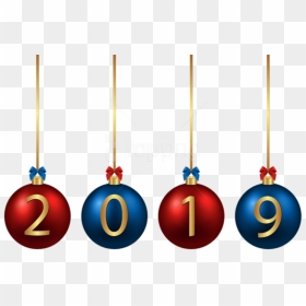 Free Png 2019 Christmas Balls Red Blue Png - Christmas Balls 2020 Png, Transparent Png - free christmas png