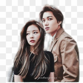 I Still Ship Them Dont Judge Me - Blackpink Aesthetic Photo Jennie, HD Png Download - exo kai png