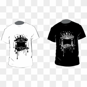Illustrator Design T Shirt, HD Png Download - t shirt vector png
