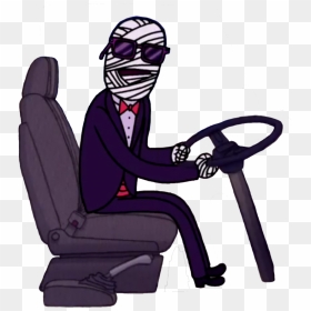 Regular Show Character Party Bus Driver - Party Bus Driver Regular Show, HD Png Download - driver png