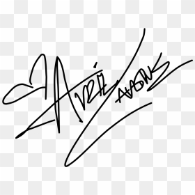 Avril Lavigne Signature, HD Png Download - avril lavigne png