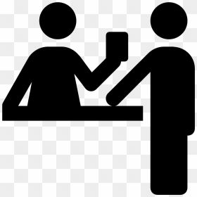 Person Icons Desk - Purchase Icon Png, Transparent Png - person symbol png