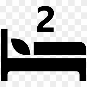 Beds Png Icon This - Two Bedroom Icon, Transparent Png - bed.png