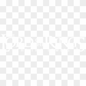 Lord Of The Rings Two Towers Logo, HD Png Download - lotr png