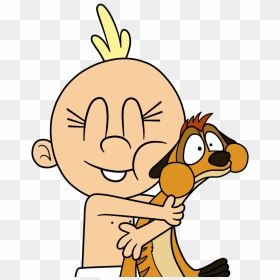 Lily And Timon Requested By Disneydude-94 - Cartoon, HD Png Download - timon png