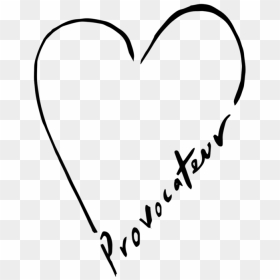 Provocateur Logo Black Small - Heart, HD Png Download - small heart png