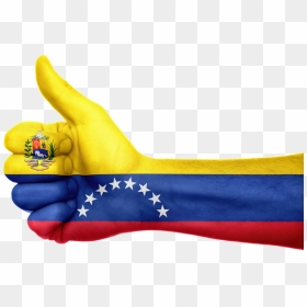 3drose Flag Of Venezuela Cropped Thumbs Up Nch , Png - Policía Nacional Bolivariana, Transparent Png - venezuelan flag png