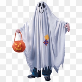 Halloween Ghost Costume, HD Png Download - halloween costume png