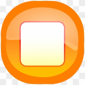 Stop Icon Orange Transparent, HD Png Download - stop icon png