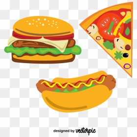 Chicago-style Hot Dog, HD Png Download - food vector png