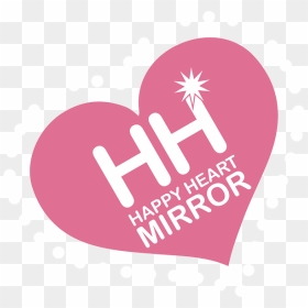 Happy Heart Mirror - Graphic Design, HD Png Download - photo heart booth png