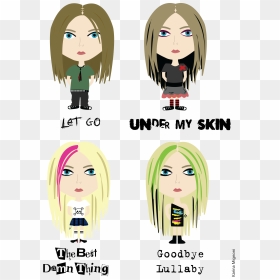 Avril Lavigne Under My Skin Songs, HD Png Download - avril lavigne png