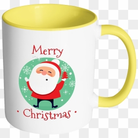 Merry Christmas Ceramic - Christmas Coffee Mug Transparent Background, HD Png Download - vintage christmas png