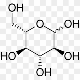 Beta D Galactose, HD Png Download - glucose png