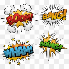 Cartoon, HD Png Download - comic pow png