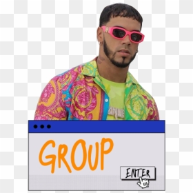 “anuelaa” - Gentleman, HD Png Download - anuel aa png