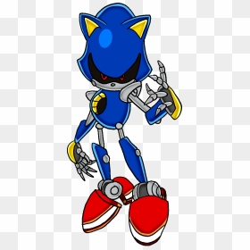 Metal Shadow Metal Sonic Metal Silver, HD Png Download - vhv