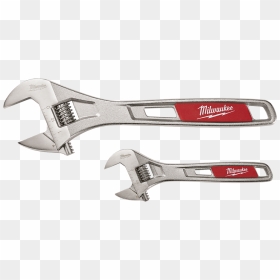 152mm - Milwaukee Adjustable Wrench, HD Png Download - monkey wrench png