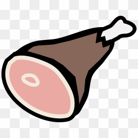 Image Free Library Colour Big Image Png - Ham Clip Art, Transparent Png - pork png