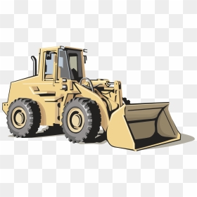 Heavy Equipment Architectural Engineering Excavator - Bulldozer Clipart, HD Png Download - bulldozer png