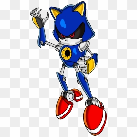 Metal Sonic Tails19950 - Papercraft Sonic The Hedgehog, HD Png Download - metal sonic png