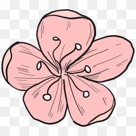 Cherry Flower Clipart, HD Png Download - cherry blossom emoji png