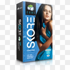 Skore Cool Condoms 10"s Pack - Skore Condoms, HD Png Download - condoms png