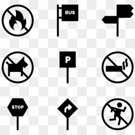 Traffic Sign, HD Png Download - stop icon png
