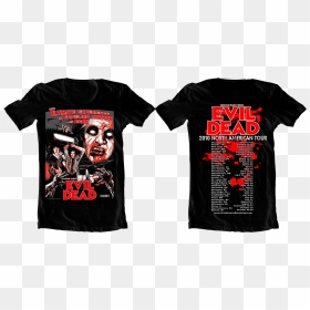 Evil Dead North American Tour Shirt, HD Png Download - evil dead png