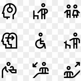 Parallel, HD Png Download - people icons png