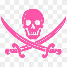 Pirate Skull And Crossbones Svg, HD Png Download - skull and cross bones png
