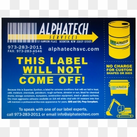 Alphatech Services Drum Labels - Graphic Design, HD Png Download - label shapes png