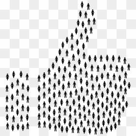 This Free Icons Png Design Of People Thumbs Up , Png - Foule Femme Icône, Transparent Png - people icons png