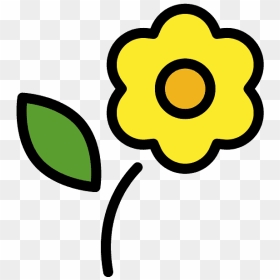 Blossom Emoji Clipart - Vector Graphics, HD Png Download - cherry blossom emoji png