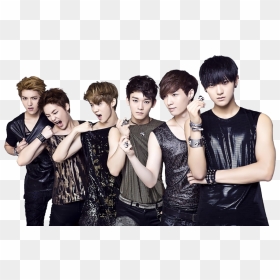 Exo Luhan Tao Kris, HD Png Download - exo kai png