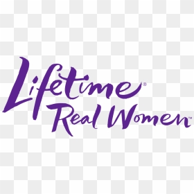 Lifetime Real Women Logo, HD Png Download - lifetime logo png