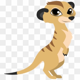 Postcard Drawing Meerkat Mail - Meerkat Clipart, HD Png Download - meerkat png