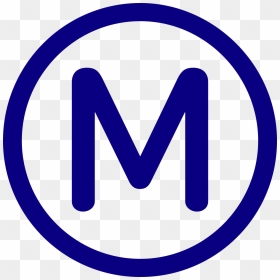 Logo Métro Paris, HD Png Download - metro logo png