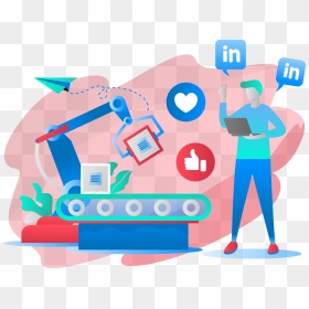 Linkedin Image, HD Png Download - cashier png