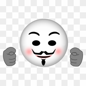 Anonymous Emoji Anonymous Mask, Emojis, Emoticon, Stickers, - Emoji Hd Photo Download, HD Png Download - anonymous.png
