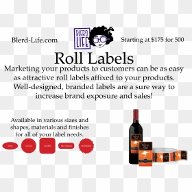 Roll Labels & Sheet Labels - Resveratrol Supplements, HD Png Download - label shapes png