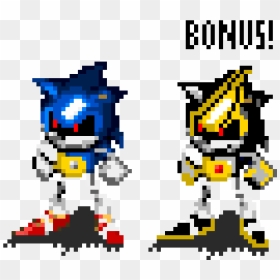 Metal Shadow Metal Sonic Metal Silver, HD Png Download - vhv